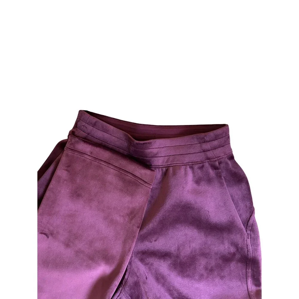 Lululemon Align Velvet Soft Jogger Pants Burgundy Xxs - Picture 4 of 12